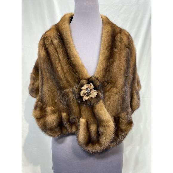 demi-buff mink stole female (67007)